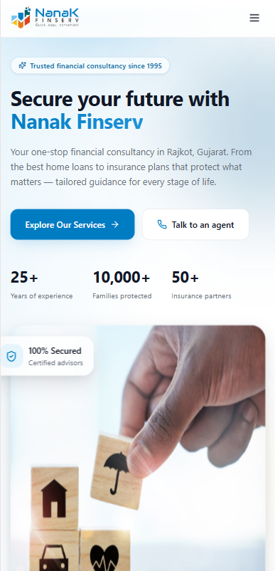 Nanak Finserv mobile