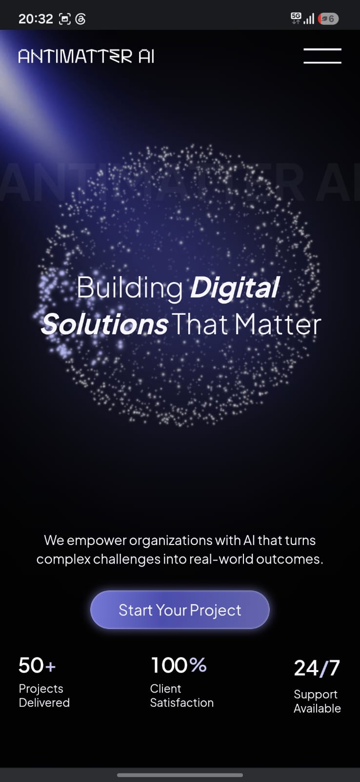 Antimatter AI mobile